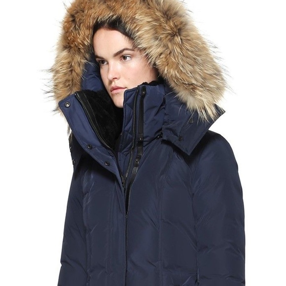 Mackage JADA Coat Navy (XL, fits L) - Picture 1 of 16